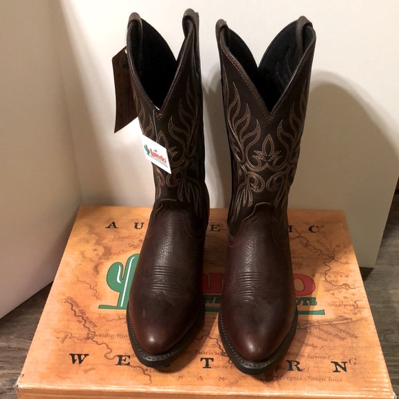 Ladies “NIB” Laredo Size 9.5M Boots Copper Kettle 11 Trucker - Picture 2 of 7